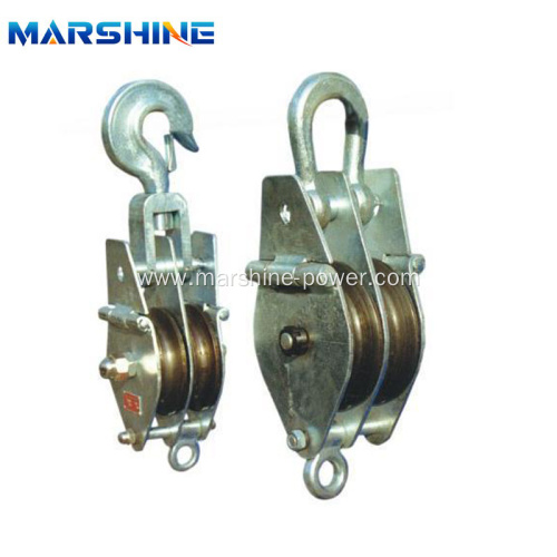 Double Pulley Block Triple Sheave Pulley Block